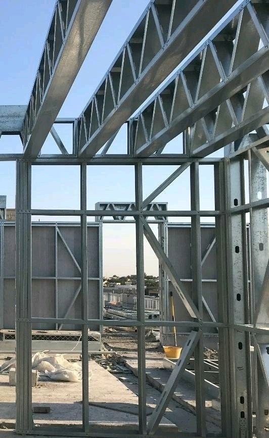 سازه LSF: ساختار فولادی سبک برای ساختمانهای مقاوم و سریع